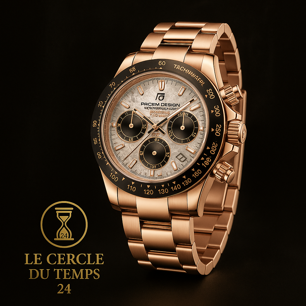 PAGANI DESIGN V2 – Montre Homme 40mm Chronographe Quartz Verre Saphir Étanche