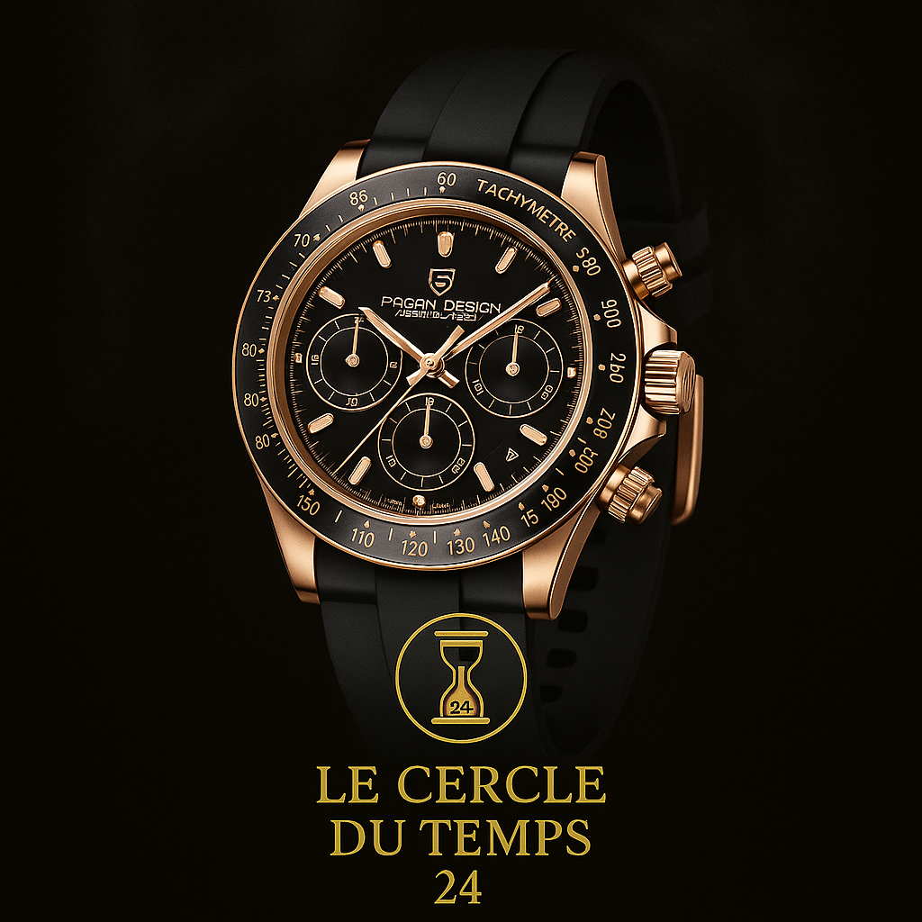 PAGANI DESIGN V2 – Montre Homme 40mm Chronographe Quartz Verre Saphir Étanche