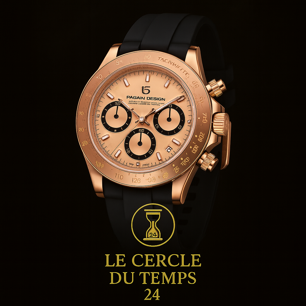 PAGANI DESIGN V2 – Montre Homme 40mm Chronographe Quartz Verre Saphir Étanche