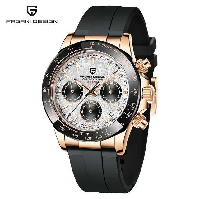 PAGANI DESIGN V2 – Montre Homme 40mm Chronographe Quartz Verre Saphir Étanche