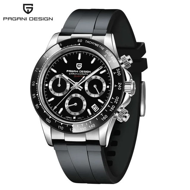 PAGANI DESIGN V2 – Montre Homme 40mm Chronographe Quartz Verre Saphir Étanche