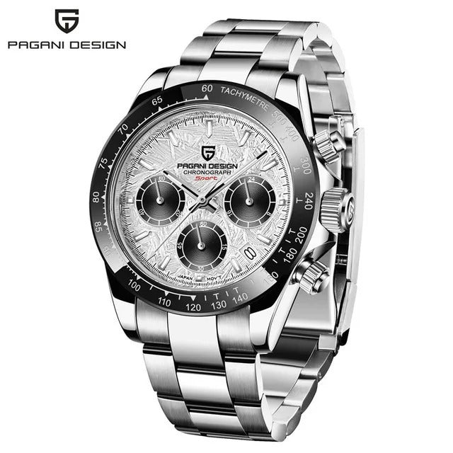 PAGANI DESIGN V2 – Montre Homme 40mm Chronographe Quartz Verre Saphir Étanche