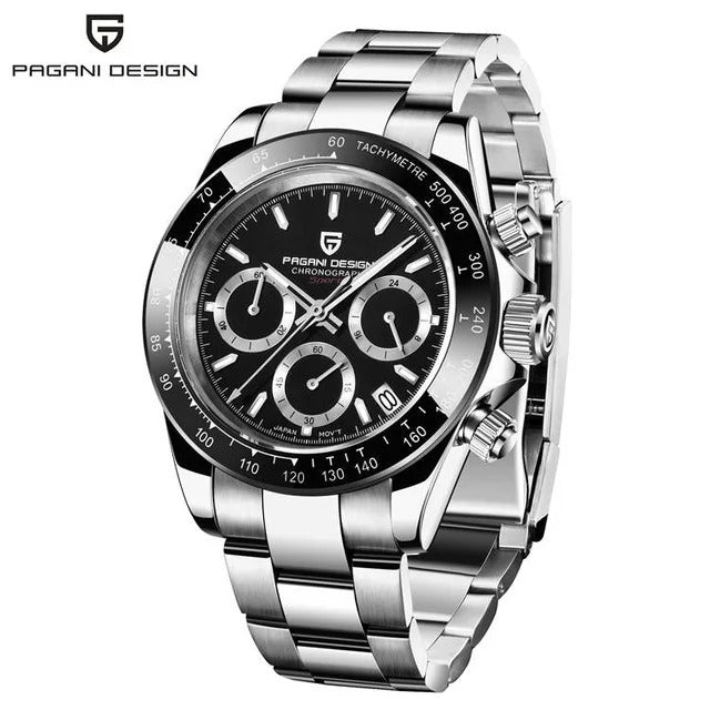 PAGANI DESIGN V2 – Montre Homme 40mm Chronographe Quartz Verre Saphir Étanche