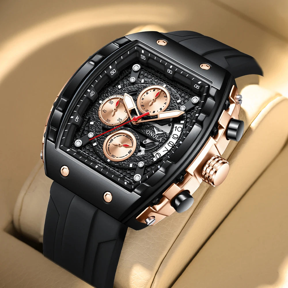 Montre Homme TOP D – L’équilibre parfait entre Mode, Sport et Élégance