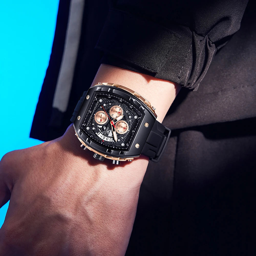 Montre Homme TOP D – L’équilibre parfait entre Mode, Sport et Élégance
