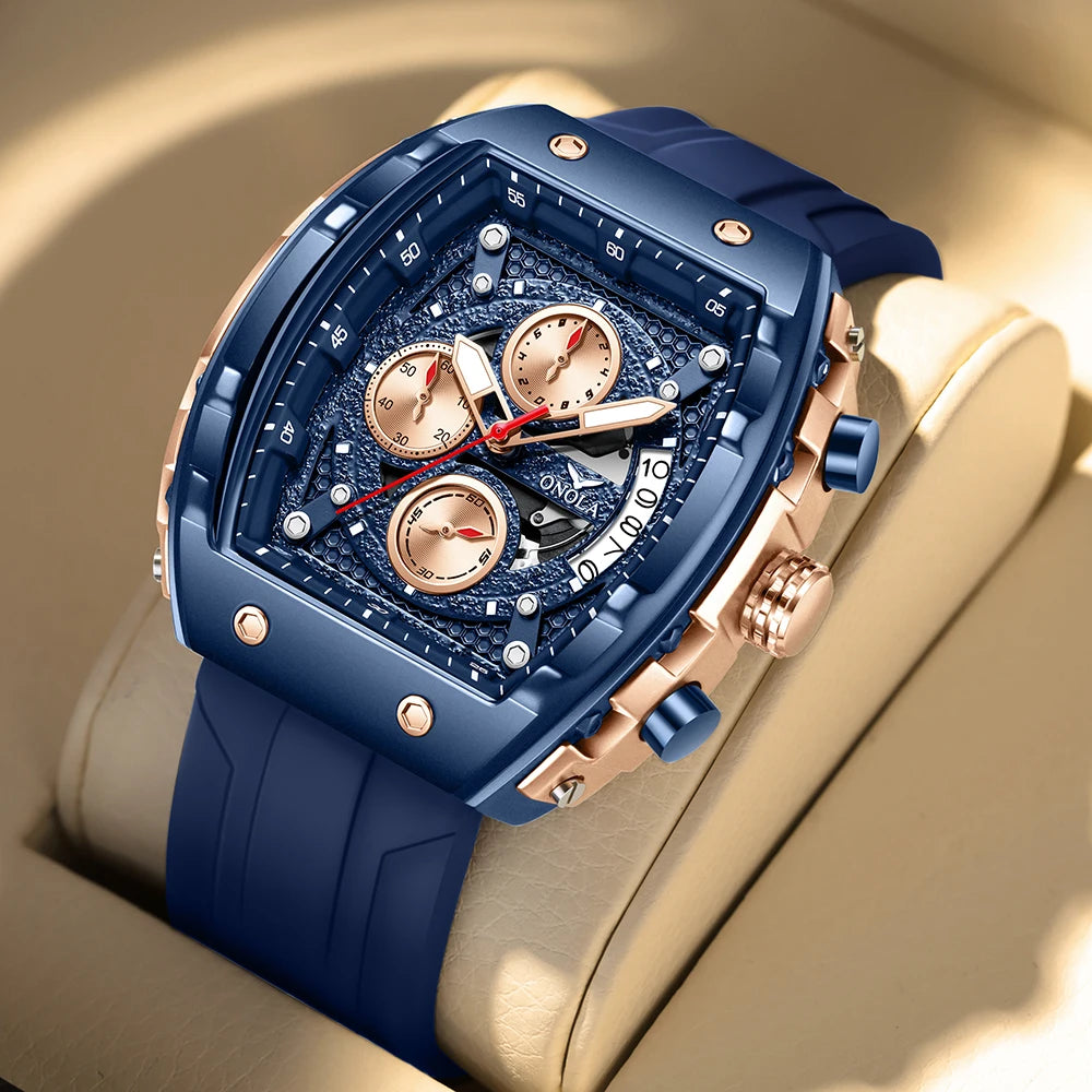 Montre Homme TOP D – L’équilibre parfait entre Mode, Sport et Élégance