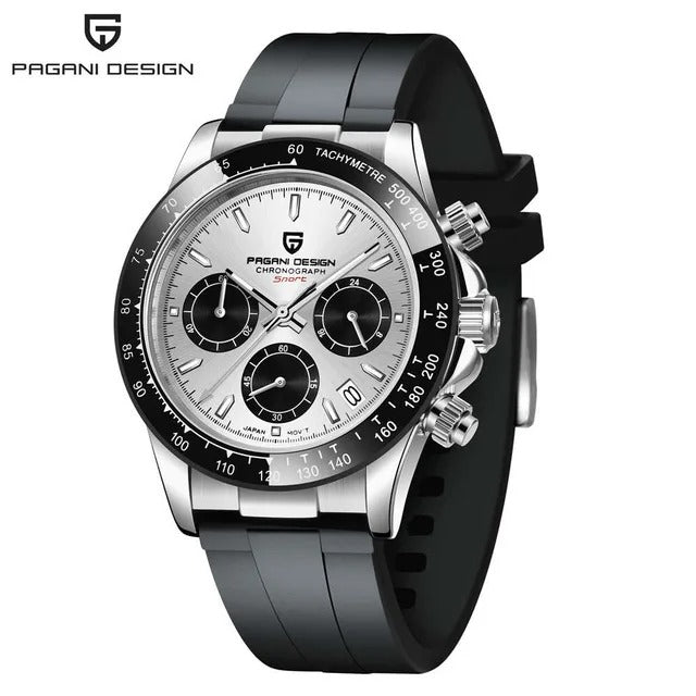PAGANI DESIGN V2 – Montre Homme 40mm Chronographe Quartz Verre Saphir Étanche